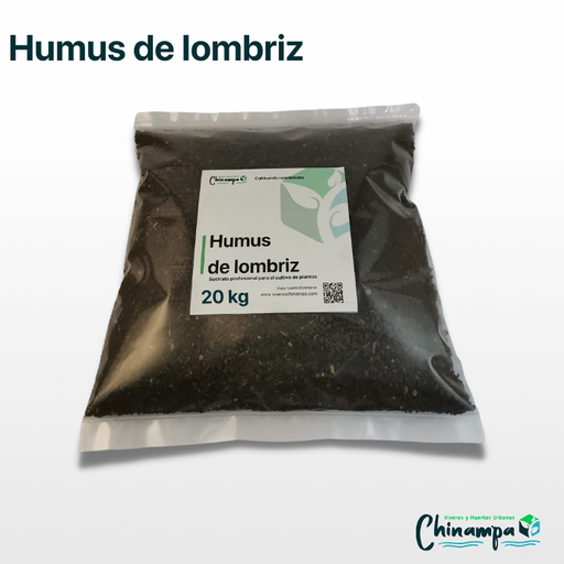 HUMUS DE LOMBRIZ ORGÁNICO